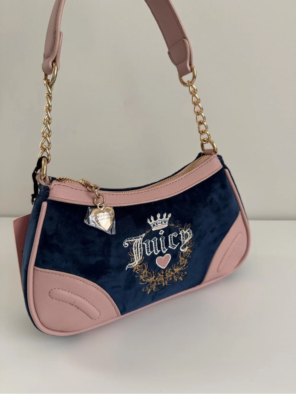 Juicy Couture navy velvet